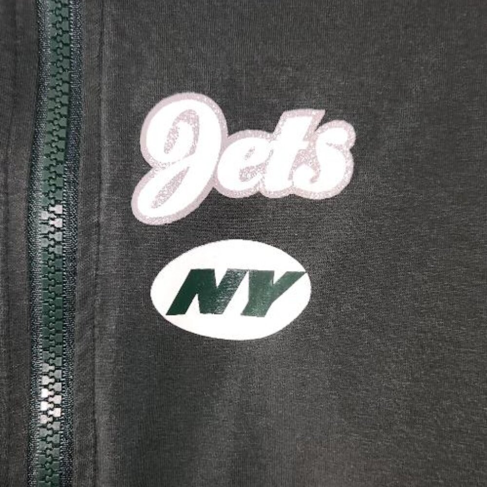 Reebok NY Jets vintage women's green full-zip jacket - Picture 4 of 4